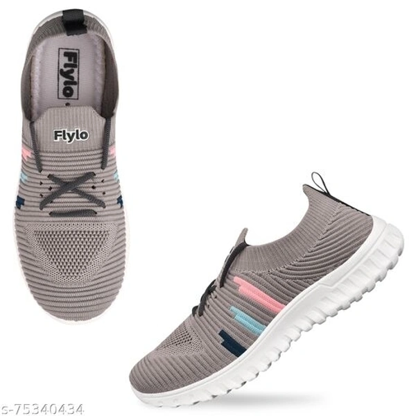 FLYLO Perfect Stylish Girls Casual Shoes and Sneakers For Women Sport Shoes - IND-7