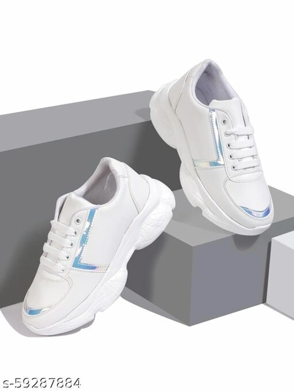 RapidBox Women White Sneakers - IND-4