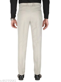 Herry CREAM Slim Fit Formal Trouser - 28