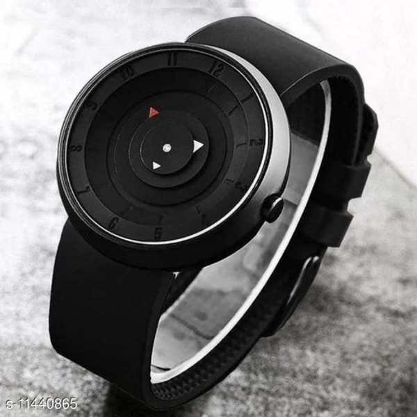 BLACK PANTHER Block Buster BLAck Strap Watch For the Mens And Boys - Free Size