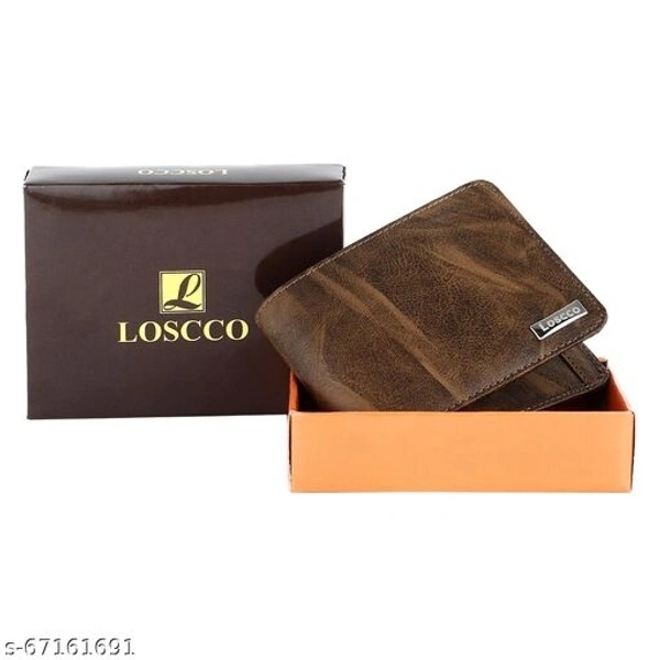Loscco wallet 0006 brown fiting - Free Size