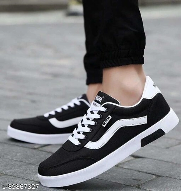 Bacan Canvas Black casual Shoes For Men - IND-6