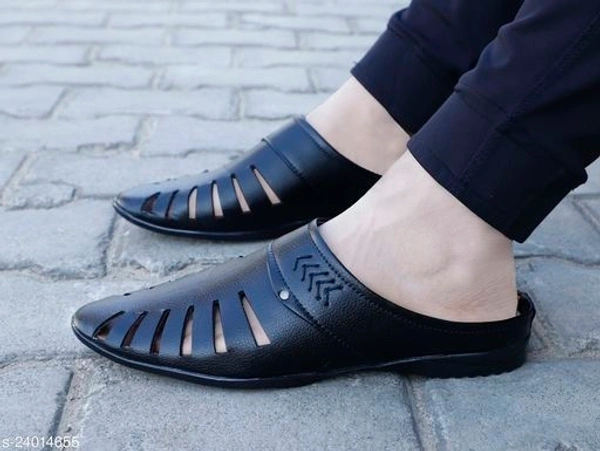 Men's Synthetic Leather Sandals - IND-10