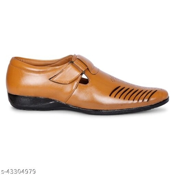 BYE Formal Shoes For Men's  (Tan) - IND-6