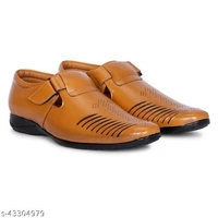 BYE Formal Shoes For Men's  (Tan) - IND-8