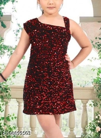 Modern Fancy Girls Frocks & Dresses - 6-9 Months