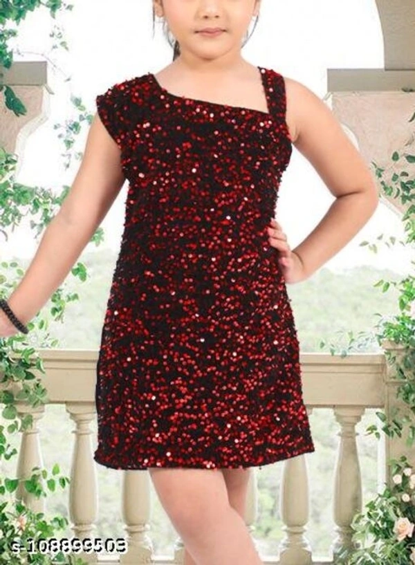 Modern Fancy Girls Frocks & Dresses - 6-9 Months