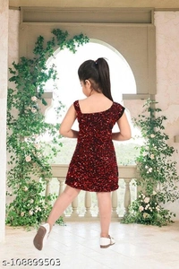 Modern Fancy Girls Frocks & Dresses - 6-9 Months