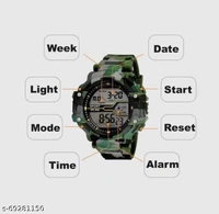 Digital Army Sports Watch for Boys and Men - Free Size