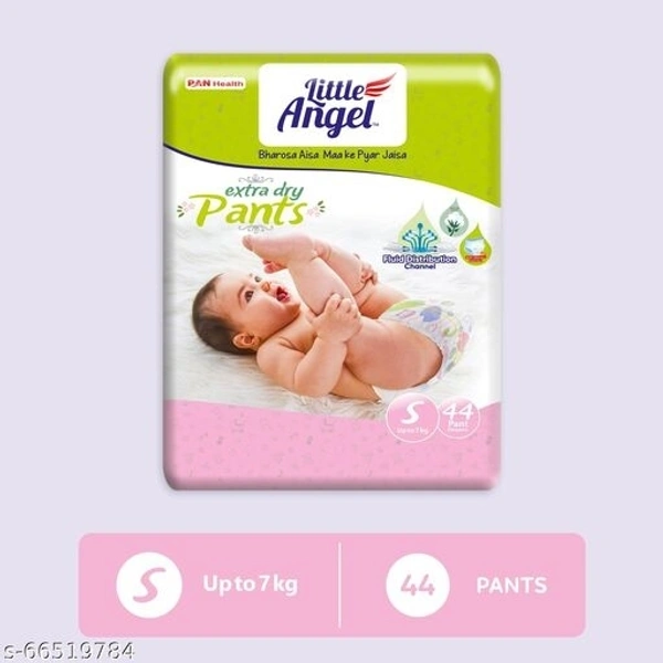 Little Angel Baby Diaper Pants, Small - 44 Pcs - Free Size