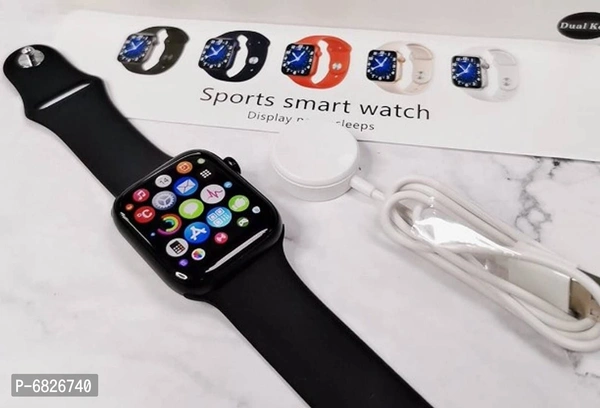 HW22 Bluetooth Calling Smartwatch with SpO2 &amp; Blood Oxygen Monitoring, Continuous Heart Rate, Full Touch &amp; Multiple Watch Faces Smart Watch - Free Size