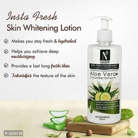 NutriGlow Combo: Platinum, Diamond and Gold Facial Kit (260 gm) + NATURAL Aloe Vera and Cucumber Extracts (500 ml)/Radiant Look/ Skin Whitening Lotion