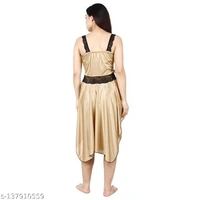 Night Keys Women Babydoll Lingerie Set for Honeymoon for Woman Thongs | Sexy Night Dress Above Knee Baby Doll Night Dress - Free Size