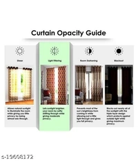 Trendy Fashionable Curtains & Sheers - 9 Feet