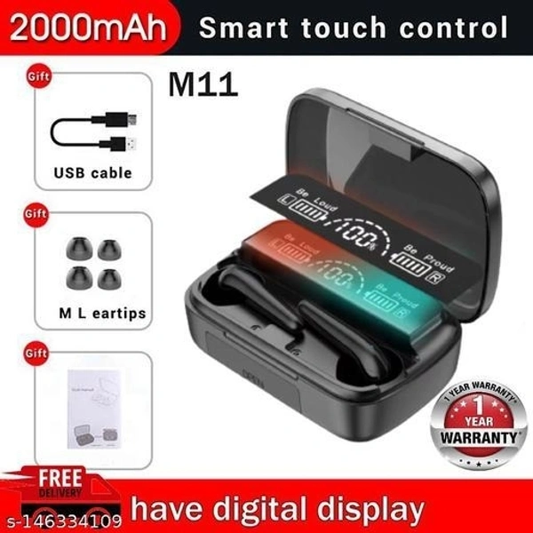 Bluetooth Headphones & Earphones - Free Size
