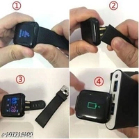 ID116 Smart Watch for Womens, Bluetooth Smartwatch Touch Screen Bluetooth Smart Watches for Android iOS Phones Wrist Phone Watch with SIM Card Slot & Camera,Women Men - Free Size