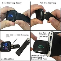 FITNESS BAND ID116 Smart Watch for Men's & Women's, Android Smart Wrist Watch Touch sensor watch Bluetooth Smart Watches for Android iOS support Men & Women - Free Size