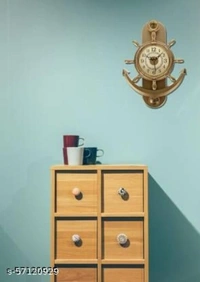 Look Stylish Elite Plastic Wall Clock fancy wall clock anchor shape pendulum clock digital clock unique wall clock