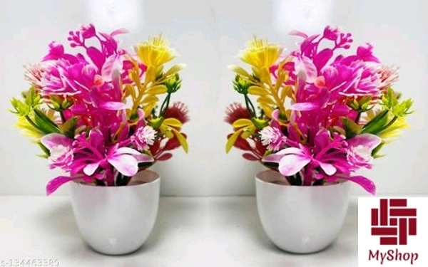 MULTICOLOUR ARTIFICIAL PLANTS FOR HOME & KITCHEN DECOR Artificial Plant, Flower and Shrubs - Free Size