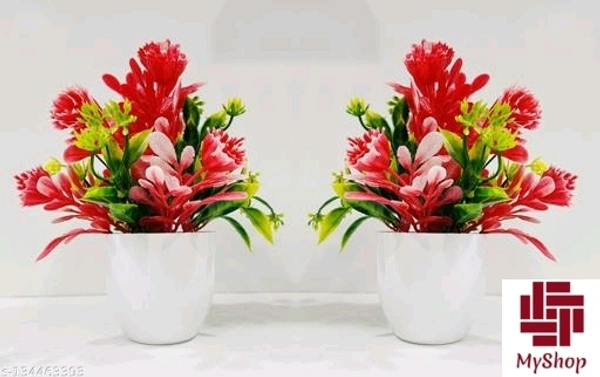 MULTICOLOUR ARTIFICIAL PLANTS FOR HOME & KITCHEN DECOR Artificial Plant, Flower and Shrubs - Free Size