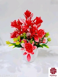 MULTICOLOUR ARTIFICIAL PLANTS FOR HOME & KITCHEN DECOR Artificial Plant, Flower and Shrubs - Free Size