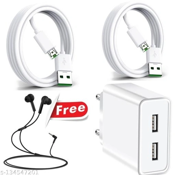 Fast Charger 12w Mobile Charger Compatible For Samsung Galaxy S7 S6 C5 C7 C8 J2 J2 2016 J2 2017 J2 2016 J2 Ace J5 J5 Prime J7, J7 Prime, J7 Nxt, J7 Pro, J7 Max By Tu Dox Mobile Chargers - Free Size