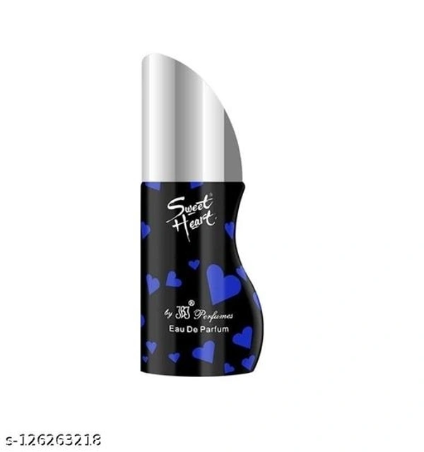 Sweet Heart perfume EAU DE perfume 30ml natural spray colour blue - Free Size