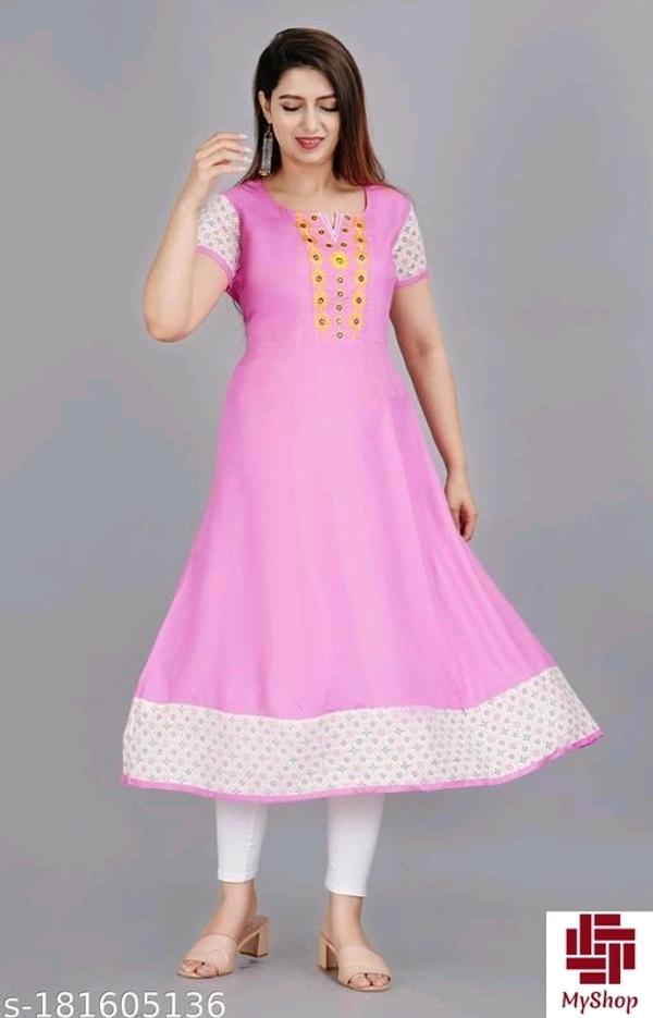 Anarkali Kurtis - Free Size