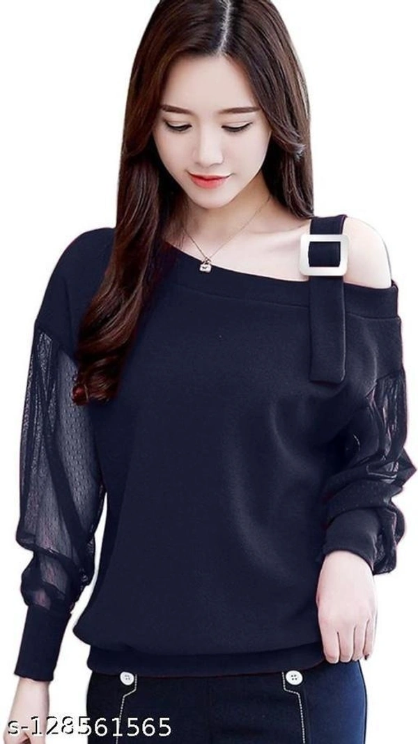 Women's And Girls Off Shoulder Western Top - Tolopea, XL
