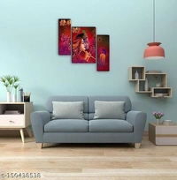 GAG Set of 3 Wall Painting For Living Room Home Decorative Gift Item (Pack OF 2 Wall Paintings) - Free Size