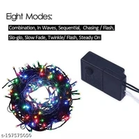LED String Serial Light 30 Meter With 8 Modes Changing Controller. Waterproof & Flexible Copper LED Serial String Lights - LED Lights for Home Decoration, Diwali ,Home Decoration & Christmas – (Multicolor)Pack of 1 - Free Size