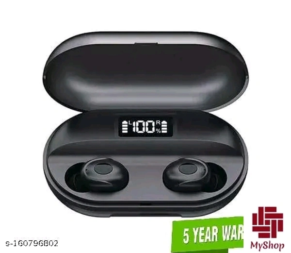 T2/M10 TWS Bluetooth Earphone Plextone xMowi TWS T2 & Wired RX1 Earphone Gaming With Mic Noise Cancelling True Wireless Earphones 45ms UltraHeadsets - Black, Free Size