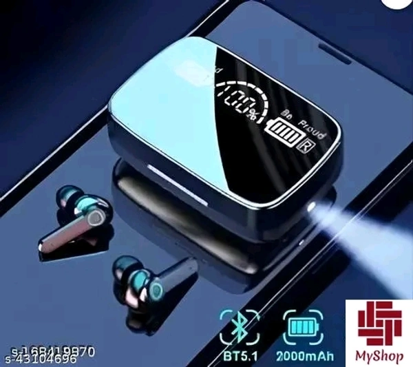 *M19 / M10 / T2 TWS Bluetooth 5.0 Wireless Earbuds Touch Waterproof IP7X LED Digital Display Bluetooth Headset Bluetooth Headphones & Earphones - Free Size