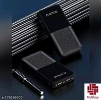 Super Speed 50000mAh Power Bank DUAL USB With DUAL TORCH - Free Size