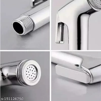 fastgear by Fastgear Health Faucet with 2way/twin Bib-tap/Angle Wall for Bathroom/Kitchen/Garden Trendy Design water Saving Aerator Suitable for Washbasin Bathroom &Kitchen Health Faucet - Free Size