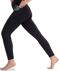 Black Yoga Pants - Black, 26
