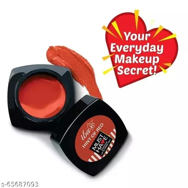 Iba Must Have Everyday Lip & Cheek Tint (Hint of Red) l Vegan & Cruelty-Free l 100% Natural - Free Size