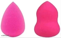 Tya 6155 makeup kit + 2 Beauty blender + pink makeup brush set with storage box - Free Size