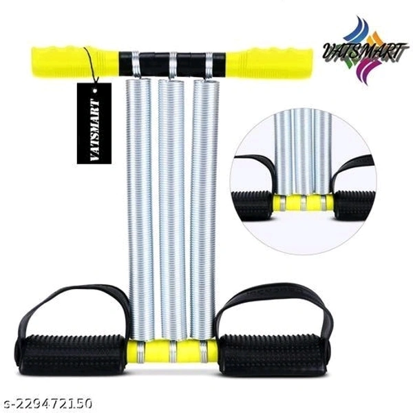 VATSMART Tummy Trimmer Triple Spring Men And Woman Fitness Ab Exerciser - Free Size