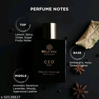 Bella Vita Organic CEO Men Perfume Office Wear - 100 ml - Free Size