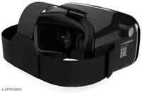 TZ Vr Pro Virtual Reality 3D Glass Hand Set Black color - Free Size