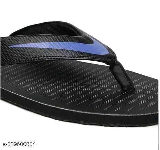 Nike men's chroma thong 5 black slippers best sale