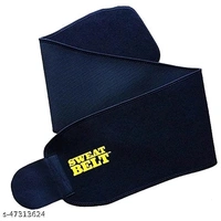 Sweat Slim Belt for Men and Women, Tummy Trimmer, Body Shaper, Sauna Waist Trainer - Free Size