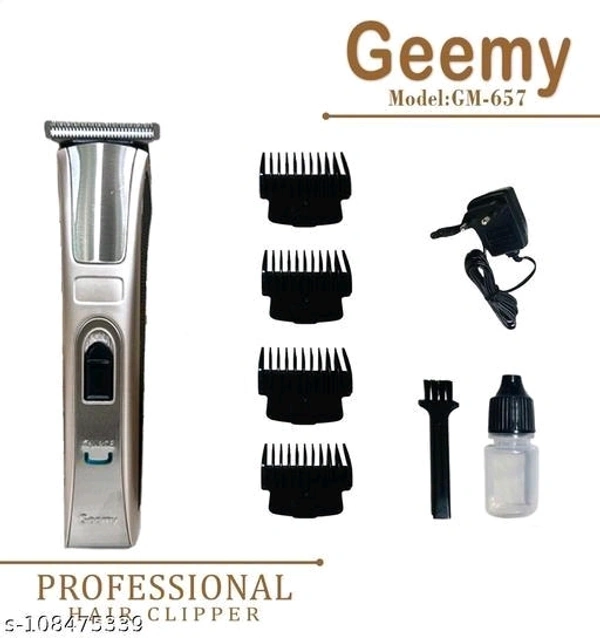 Hair Cutting Saving Classic Machine Beard Trimmer Runtime: 60 min AT Trimmer for Men - Free Size
