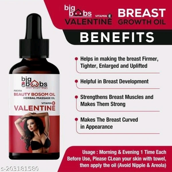 100% Natural body Massage Oil for women,Breast Destressing Oil for Women Relieves Stress Caused by Wired Bra and Breast toner massage oil 100% natural which helps in growth and firmin and increase increase for big size bust 36 Blast Women - Free Size