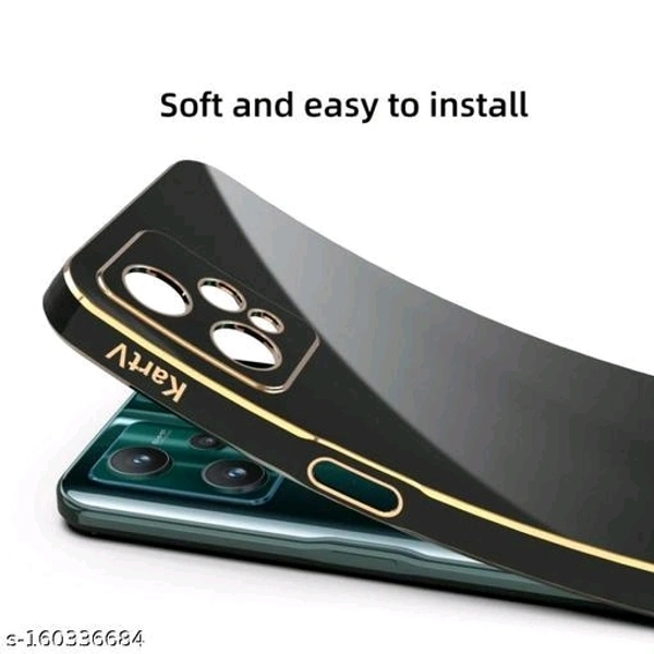 Back  Cover For Realme 9 Pro 5G, OnePlus Nord CE 2 LITE  (Gold, Camera Bump Protector, Silicon) - Free Size