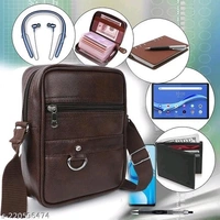 Stylish Shoulder Cross Body Office Business Messenger Bag for Men and Women - Free Size