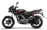 Bajaj Pulsar 150 Cc Ug 7 Black Bike Full Sticker Kit Strong and Self Adhesive Good Quality Vinyl Sticker - Free Size