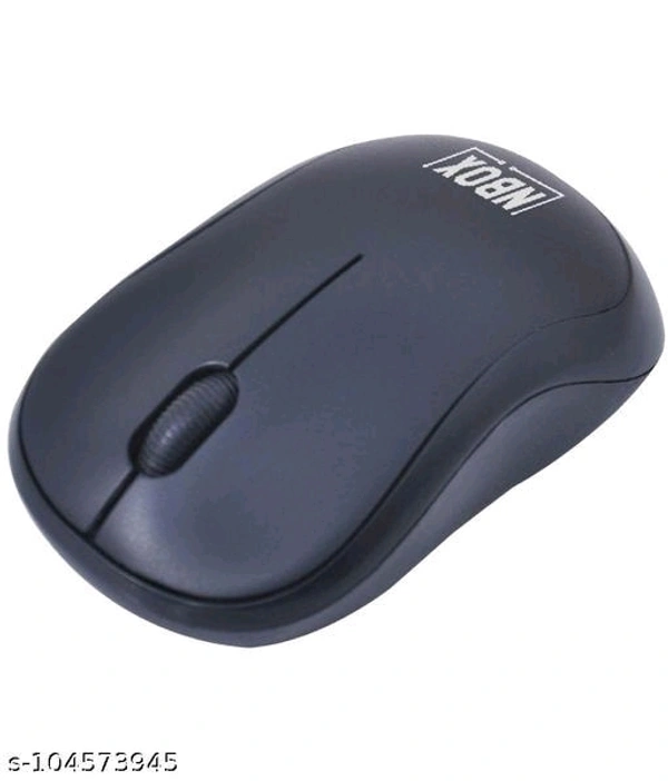 NBOX Wireless Keyboard and Mouse Combo | With 1 Nano Receiver | 2.4G Connection | No Latency | Batteries Not Included Keyboard & Mouse Sets - Free Size