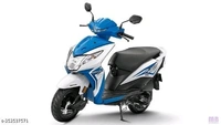 Honda Dio Blue Colour Full Scooty Sticker Kit Strong and Self Adhesive Good Quality Vinyl Sticker - Free Size